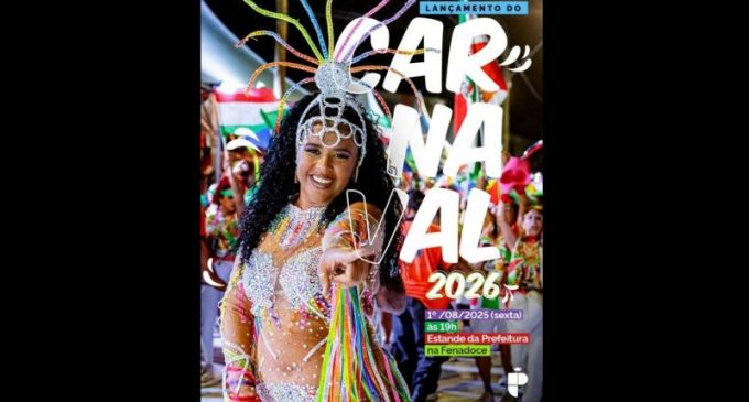 Lançamento do Carnaval de Pelotas 2026 é nesta sexta na Fenadoce