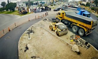 Trânsito está limitado na Fernando Osório com Salgado Filho e 25 de Julho