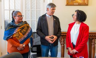 Michele Reinhardt é a secretária de Administração