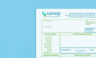 Conta de água terá código de barras separado para taxa do lixo