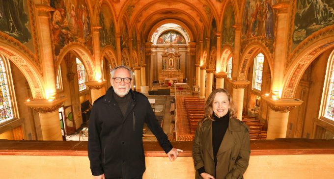 Diretor do Iphae avalia obras de restauração da Catedral de Pelotas e Igreja do Porto