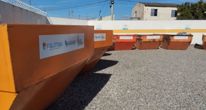 Ecopontos são alternativa para descarte de resíduos em Pelotas