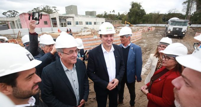 Obras do Hospital Escola da UFPel avançam e ampliarão em 40% a capacidade do SUS na região