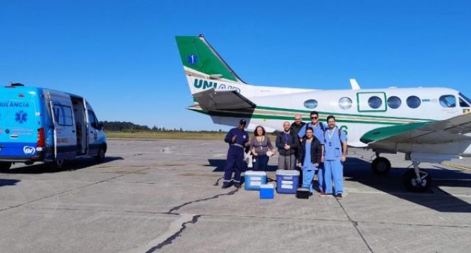 Secretaria de Trânsito escolta transporte de órgãos para doação