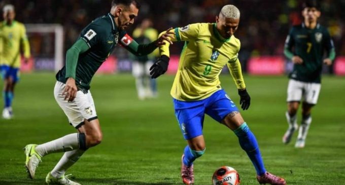 Seleção brasileira cai para a 6ª posição do ranking de seleções da FIFA