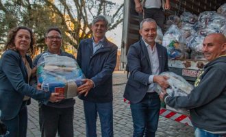 Presidente da Conab entrega 13,5 toneladas de alimentos a pescadores da Z-3