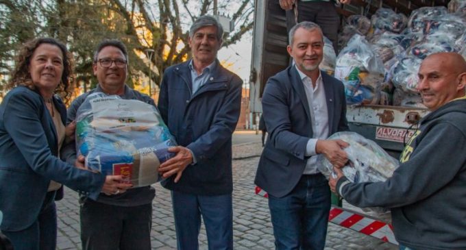 Presidente da Conab entrega 13,5 toneladas de alimentos a pescadores da Z-3