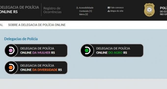 Ocorrências feitas através da Delegacia Online já se aproximam de 40% do total