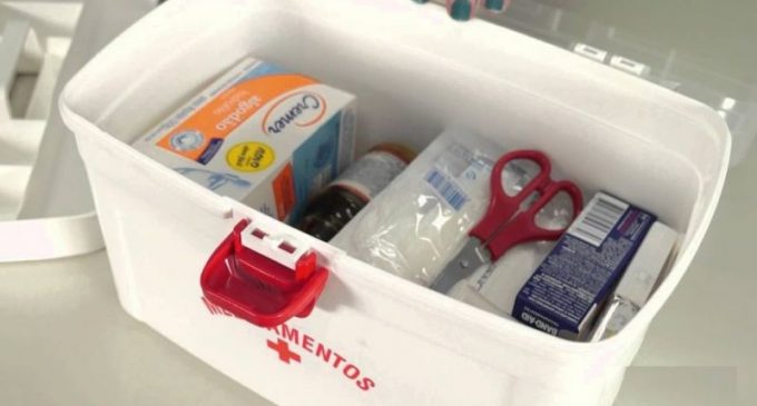 Como montar seu kit farmacinha para ter em casa