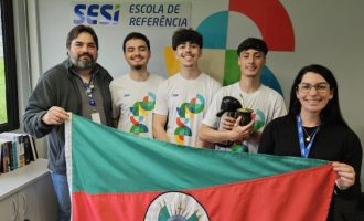 Sesi Pelotas é premiado na Feira Brasileira de Iniciação Científica
