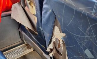 Vandalismo no transporte coletivo é preocupante