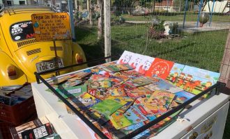 Fuscoteca do Amadinho alcança marca de mil livros distribuídos em São Lourenço do Sul