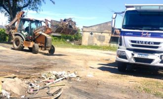 Em um dia, Prefeitura de Pelotas recolhe 256 toneladas de lixo irregular no Areal