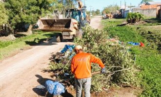 Em dois dias, Prefeitura recolhe 670 toneladas de lixo irregular em Pelotas