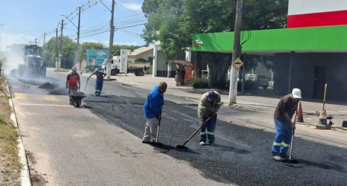 Prefeitura conclui recapeamento na Adolfo Fetter