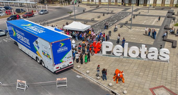 Carreta da Saúde terá permanência em Pelotas prorrogada