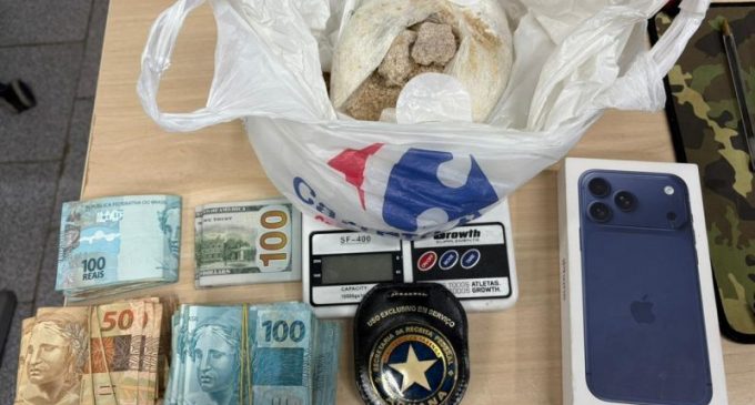 Receita Federal apreende 521 gramas de droga sintética em Jaguarão/RS