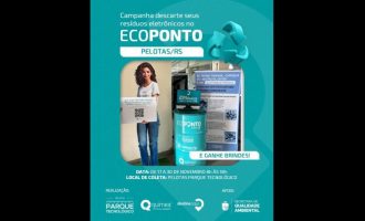 Quinzena do Descarte de Resíduos Eletrônicos chega ao Ecoponto do Pelotas Parque Tecnológico
