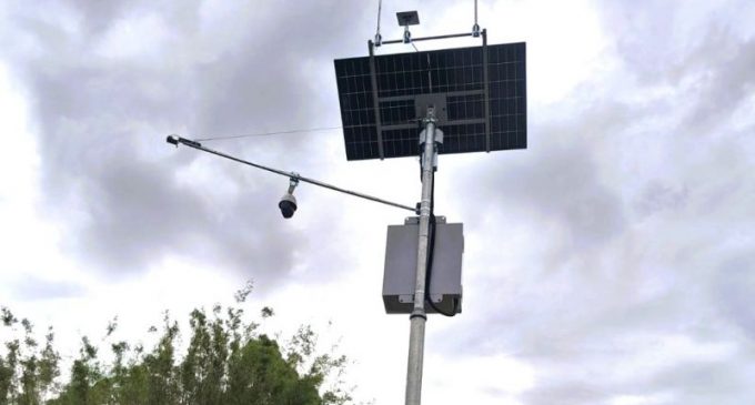 Prefeitura e Defesa Civil estadual instalam segunda estação hidrometeorológica no município