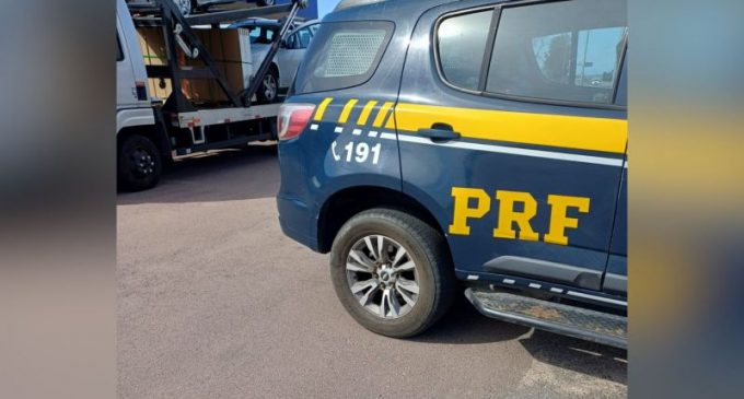 PRF recupera carro adquirido por golpe