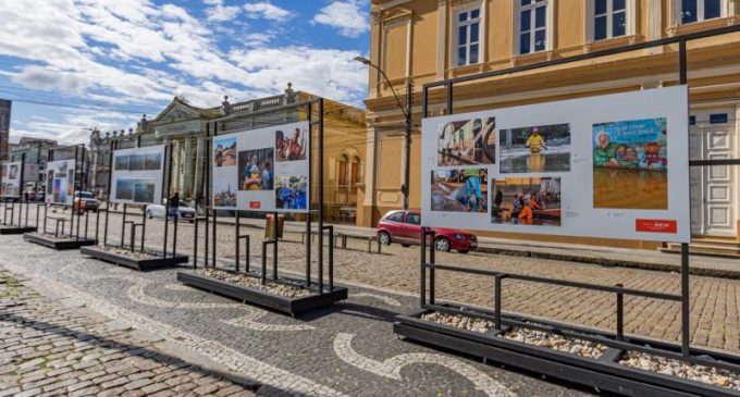Exposição “Memorial das Águas” fica no Largo do Mercado até dia 20