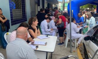 Mutirão entrega 1.872 glicosímetros a usuários