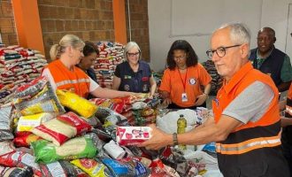 Doaram alimentos vencidos em mobilização da Prefeitura e Mirage