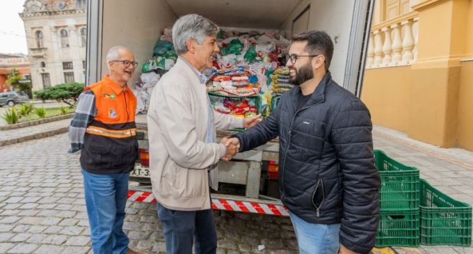 Mirage Circus e Defesa Civil arrecadam alimentos através de meia-entrada solidária