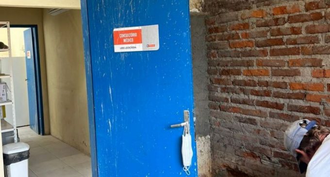 UBS Leocádia está sendo reformada