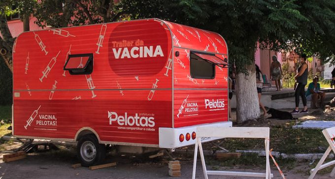 Trailer da Vacina estará no Parque da Baronesa