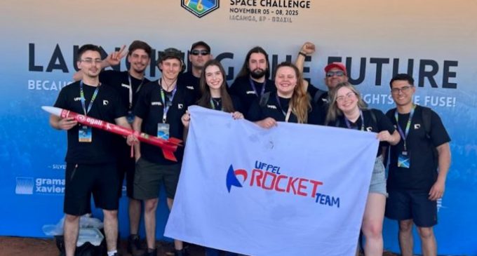 UFPel Rocket Team lança foguete na categoria 500 metros da maior competição aeroespacial da América Latina