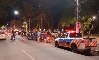 Equipes das Operações Integradas atuaram durante o final de semana