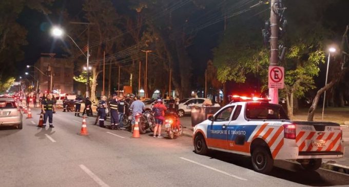 Equipes das Operações Integradas atuaram durante o final de semana