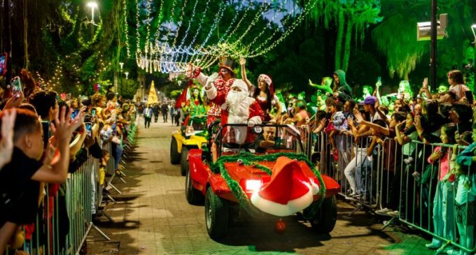 Pelotas Doce Natal confirma evento com chegada do Papai Noel dia 15 de dezembro