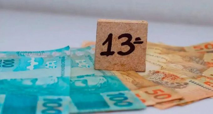 Segunda parcela do décimo terceiro deve ser depositada até a próxima sexta