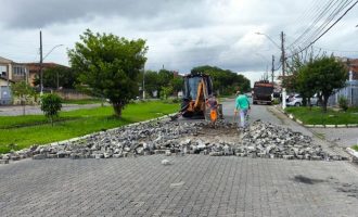 Areal e Navegantes passam por requalificações em alguns trechos viários