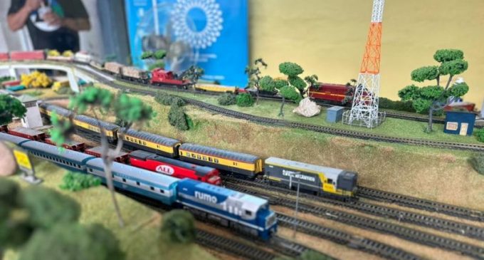 Mostra de Ferromodelismo no Mercado Central vai até o dia 6