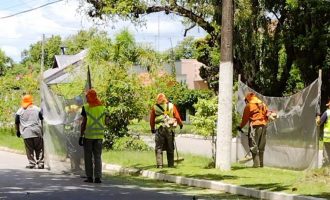 Laranjal concentra serviços de zeladoria