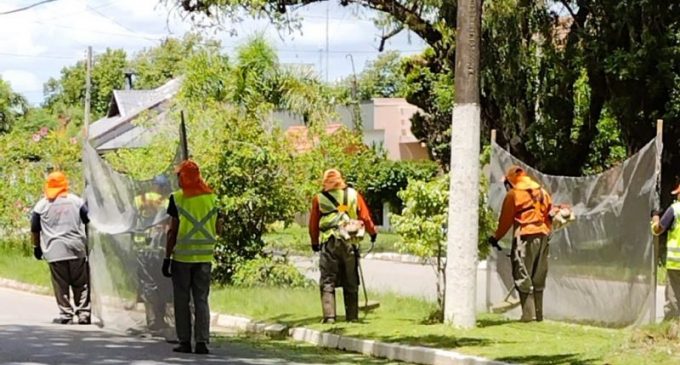 Laranjal concentra serviços de zeladoria