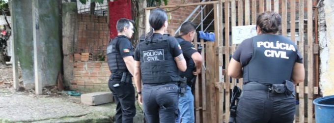 Polícia Civil realiza operação para combate à violência doméstica em todo o Estado