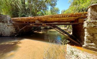 Colônia Santa Helena recebe ponte recuperada