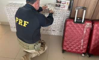 PRF prende contrabandista de cigarros em Pelotas