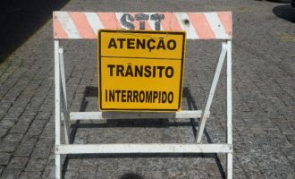 STT informa interdição de vias para o fim de semana em Pelotas