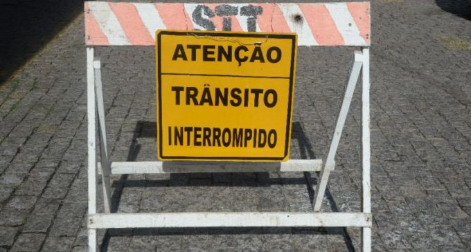 STT informa interdição de vias para o fim de semana em Pelotas