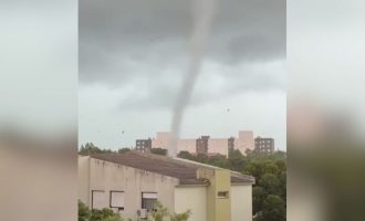 Defesa Civil confirma como tornado de curta duração o fenômeno ocorrido em Pelotas na manhã de quinta (12)