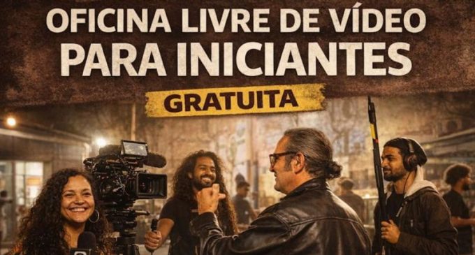 Nação Produtora realiza oficina gratuita de vídeo para iniciantes em Pelotas