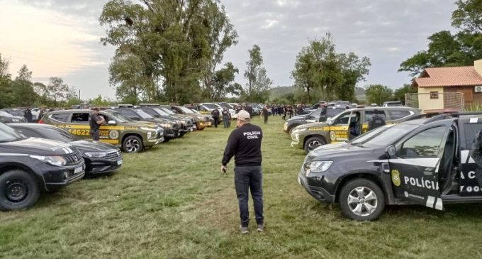 Treze pessoas são presas na Operação Avalanche no combate ao tráfico de drogas em Dom Pedrito