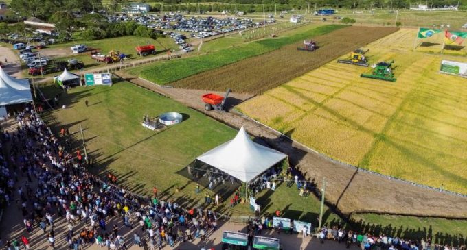 Abertura Oficial da Colheita do Arroz termina com mais de 24,5 mil visitantes
