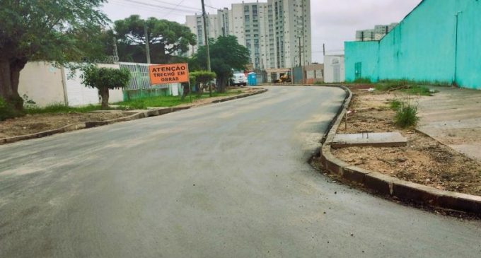 Prefeitura de Pelotas finaliza asfaltamento no Jardim Europa
