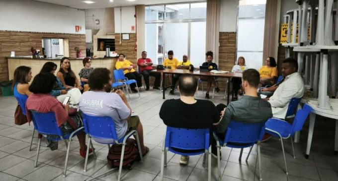 Vice-reitor da UFPel reúne-se com comando local de greve na ASUFPel